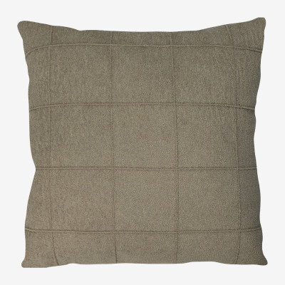 22929 - 2382 - Almofada Grid - Boucle Café
